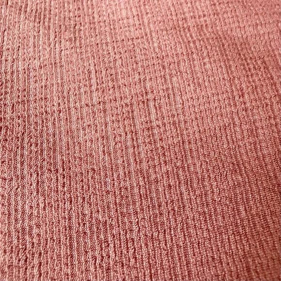 LC Lauren Conrad Cold Shoulder Ruffle Shift Dress Women’s S 4/6 Desert Mauve NWT - Picture 8 of 15